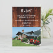 Creëer je eigen foto van het nieuwe huishouden kaart (Staand voorkant)