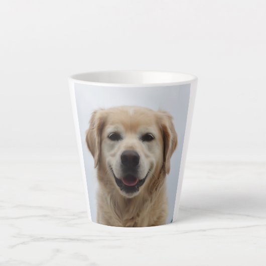 Creëer je eigen foto van Pet Dog Cat Latte Mok (Voorkant)