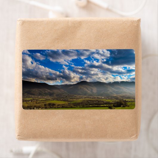 Creëer je eigen foto-verzendlabel, sjabloon etiket (Insitu)