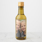 Creëer je eigen foto Wijnflesetiket Wijn Etiket (Voorkant)