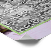 Creëer je eigen fotobloem op een olieverfschilderi poster (Hoek)