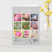 Creëer Je eigen fotocollage die aan je denkt Kaart (Gele Bloem)