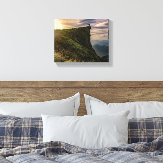 Creëer je eigen fotofamilie canvas afdruk (Insitu (Slaapkamer))