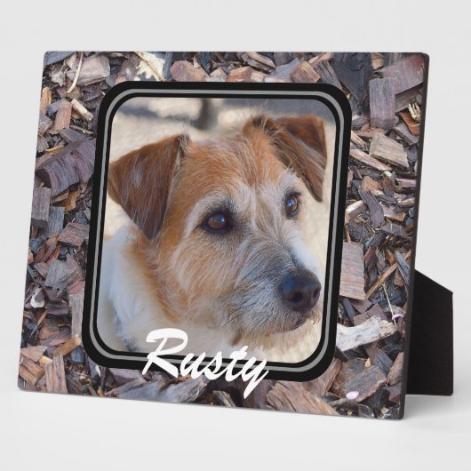 Creëer je eigen fotoplaque fotoplaat (Zijkant)