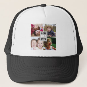 Creëer Je eigen foto's Collage Beste vader ooit Trucker Pet