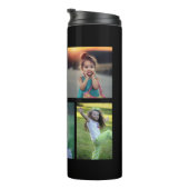 Creëer je eigen foto's foto collage familie thermosbeker (Geroteerd rechts)