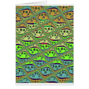 Creëer Je eigen Fun Retro Lovely Floral Island