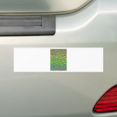 Creëer Je eigen Fun Retro Lovely Floral Island Bumpersticker (Op auto)