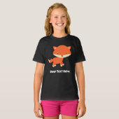 Creëer Je eigen Funny Animal Fox T-Shirt (Voorkant volledig)