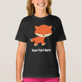 Creëer Je eigen Funny Animal Fox T-Shirt (Voorkant)