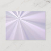 Creëer je eigen gedurfde Paarse zonnestraal Advieskaart (Achterkant)