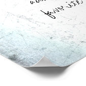 creëer je eigen gekneusde getextureerde grijnstaak poster (Hoek)