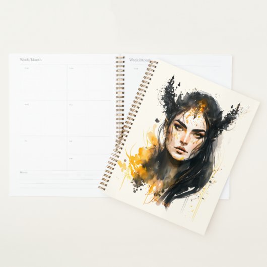 Creëer Je eigen gele heks Planner (Display)