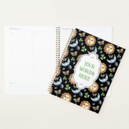 Creëer Je eigen gelukkige hemelse vlinder Planner