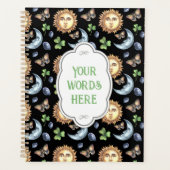 Creëer Je eigen gelukkige hemelse vlinder Planner (Voorkant)