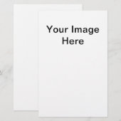 Creëer je eigen Gepersonaliseerd cadeaus Briefpapier (Voorkant / Achterkant)