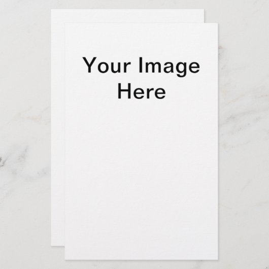 Creëer je eigen Gepersonaliseerd cadeaus Briefpapier (Voorkant / Achterkant)