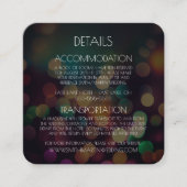 Creëer je eigen Gepersonaliseerd herfstbokeh Informatiekaartje (Voorkant)