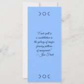 Creëer Je eigen geschilderde Bluebell Flowers Blad (Achterkant)