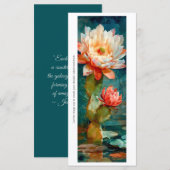 Creëer Je eigen geschilderde cactus bloesem Bladwi (Voorkant / Achterkant)