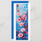 Creëer Je eigen geschilderde kersenbloesems Bladwi (Voorkant / Achterkant)