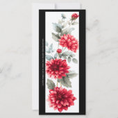 Creëer Je eigen geschilderde rode chrysant Bladwij (Voorkant)