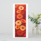 Creëer Je eigen geschilderde Sinaasappel Gerberas  (Staand voorkant)