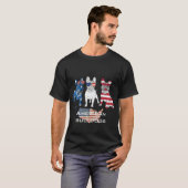 Creëer je eigen geweldige Amerikaanse bulldogs T-shirt (Voorkant volledig)