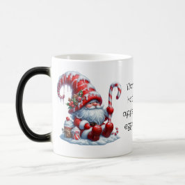 Creëer Je eigen gezellige pepermunt kerstgnoom Magische Mok