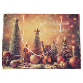 Creëer Je eigen gitaar en kerstbomen Groot Cadeauzakje (Voorkant)