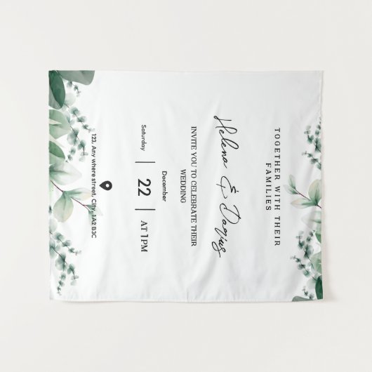 Creëer je eigen Go Green Wandkleed (Voorkant (horizontaal))