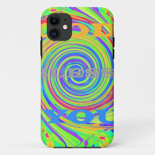 Creëer Je eigen God zegene je Inspirerend tekst Case-Mate iPhone Case (Achterkant)
