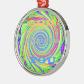 Creëer Je eigen God zegene je Inspirerend tekst Metalen Ornament (Links)