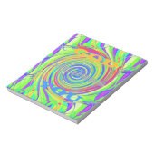 Creëer Je eigen God zegene je Inspirerend tekst Notitieblok (Linkerzijde)