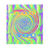 Creëer Je eigen God zegene je Inspirerend tekst Notitieblok (Voorkant)