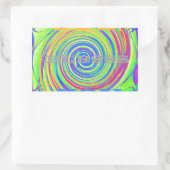 Creëer Je eigen God zegene je Inspirerend tekst Rechthoekige Sticker (Tas)