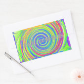 Creëer Je eigen God zegene je Inspirerend tekst Rechthoekige Sticker (Envelop)