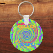 Creëer Je eigen God zegene je Inspirerend tekst Sleutelhanger (Voorkant)