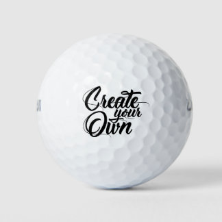 Creëer Je eigen Golf Balls Golfballen
