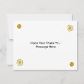 Creëer je eigen goudglitter Hartelijk dank (Achterkant)