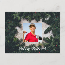 Creëer je eigen goufer kerstkaart briefkaart