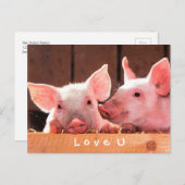 Creëer je eigen grappige fotoliefje briefkaart (Voorkant / Achterkant)