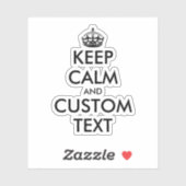 Creëer je eigen grappige, kalme notebook sticker (Vel)