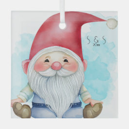 Creëer je eigen grappige kerstgnoom glas ornament