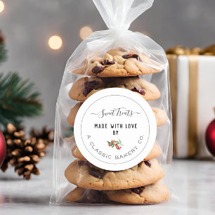 Creëer Je eigen Greenery Sweet-behandelingen Ronde Sticker