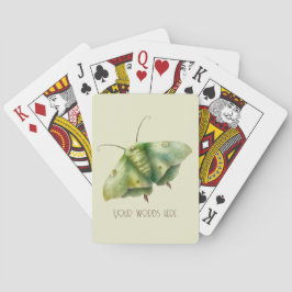 Creëer Je eigen groene fantasy mot Pokerkaarten