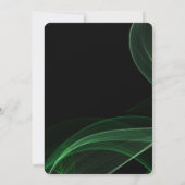 Creëer je eigen groene zwarte lichtlinten kaart (Achterkant)