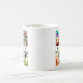 Creëer je eigen grootouders Fotocollage Koffiemok (Center)