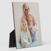 Creëer Je eigen grootouders Kleinkind Foto Fotoplaat (Zijkant)