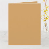 Creëer je eigen grote Wenskaart Kaart (Gele Bloem)